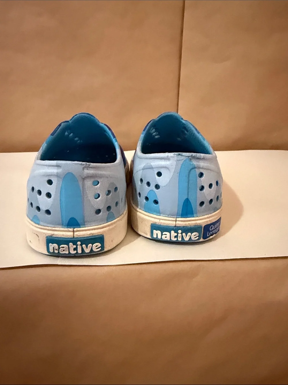 Native Shoes slip water